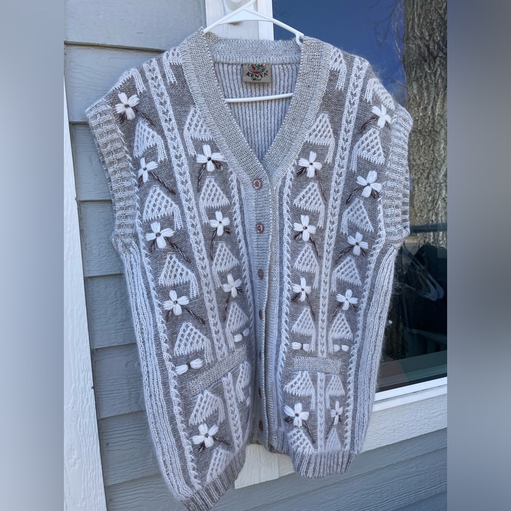 Kenya Wool Sweater Vest